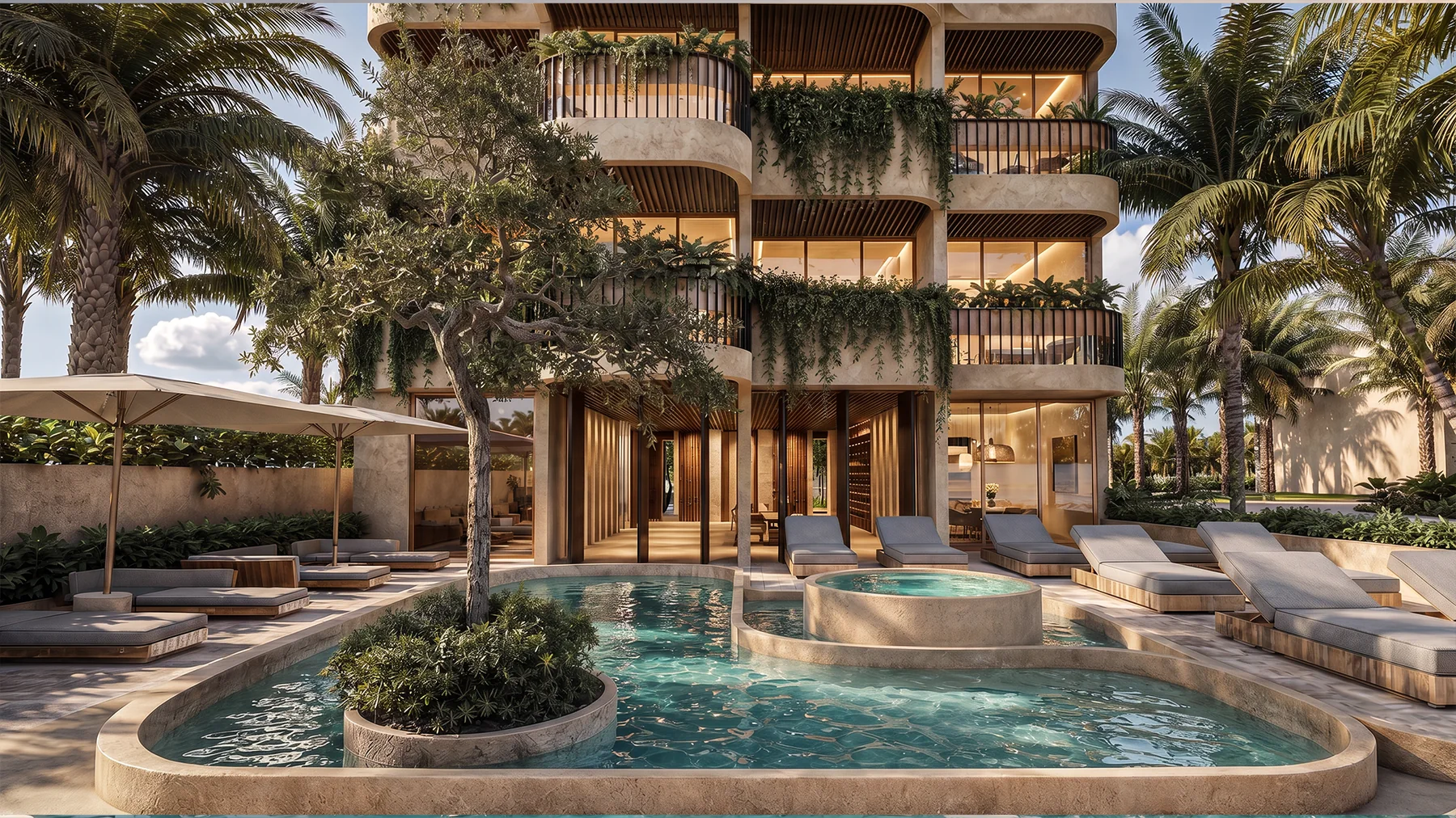 Pool exterior