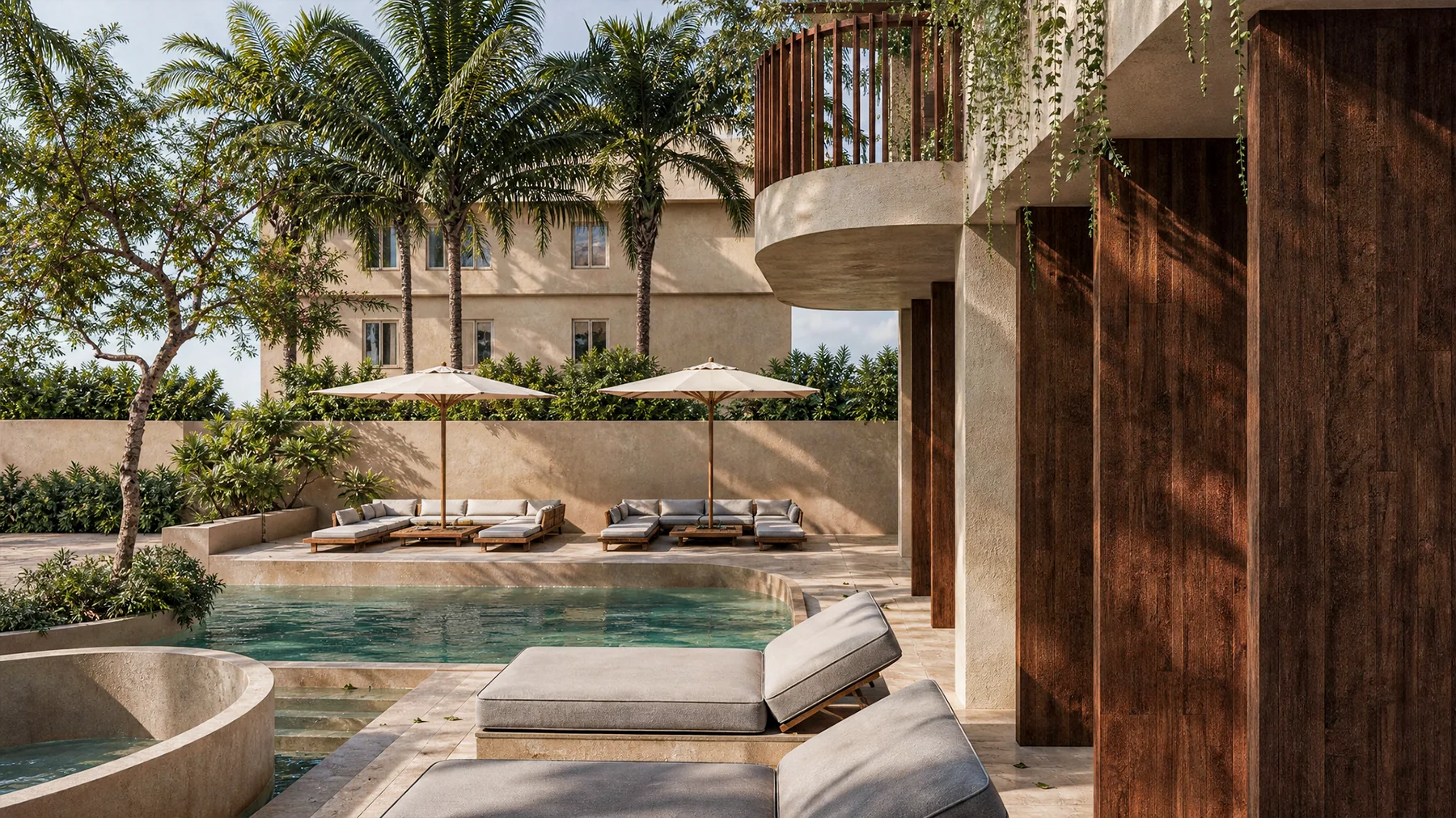 Outdoor lounge